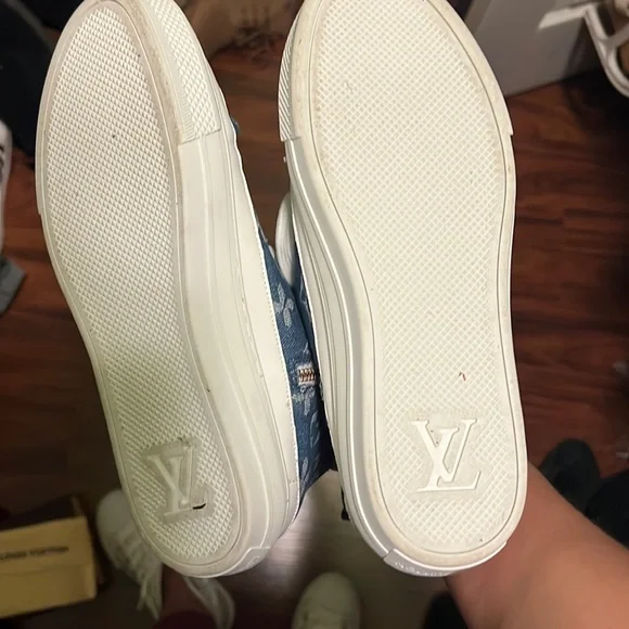 Inspired denim shoes/sneakers - Picture 5 of 11